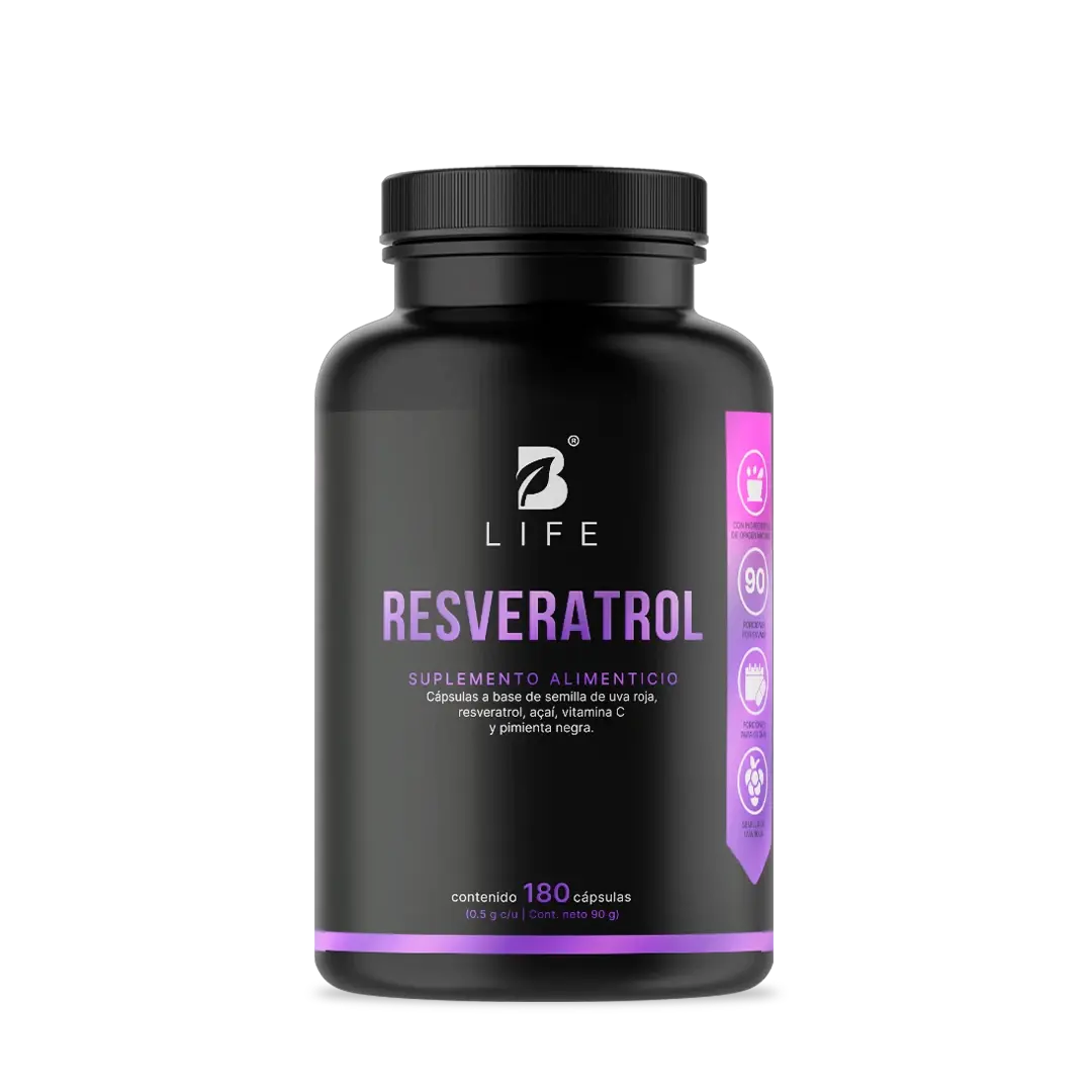 B Life Resveratrol 180 caps