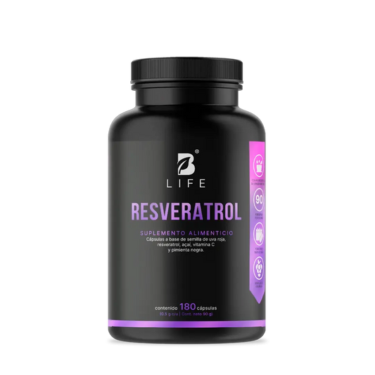 B Life Resveratrol 180 caps