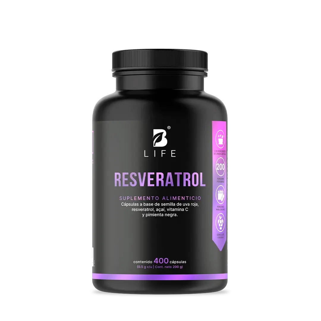 B Life Resveratrol 400 caps
