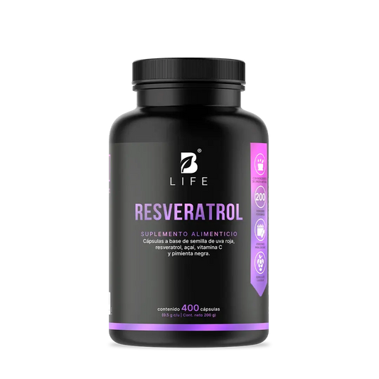 B Life Resveratrol 400 caps
