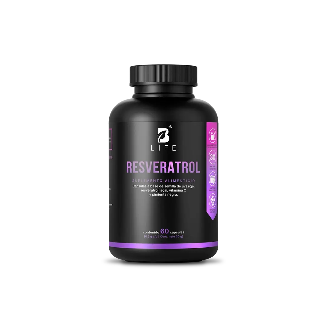 B Life Resveratrol 60 caps