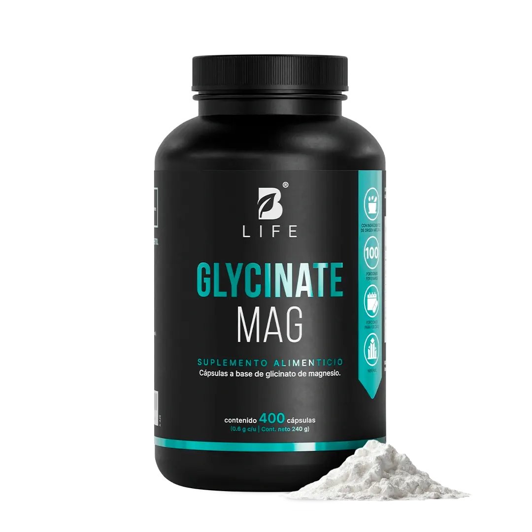B Life Glycinate Mag 400 caps