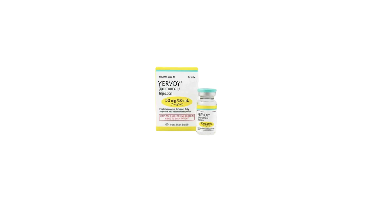YERVOY IPILIMUMAB 50 MG FAM CAJ/1
