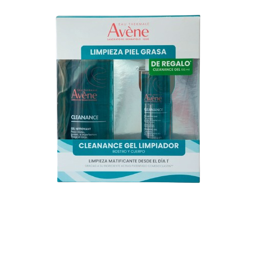 AVENE KIT CLEANANCE GEL 400 ML + 100 ML PAQ C/2PAZ