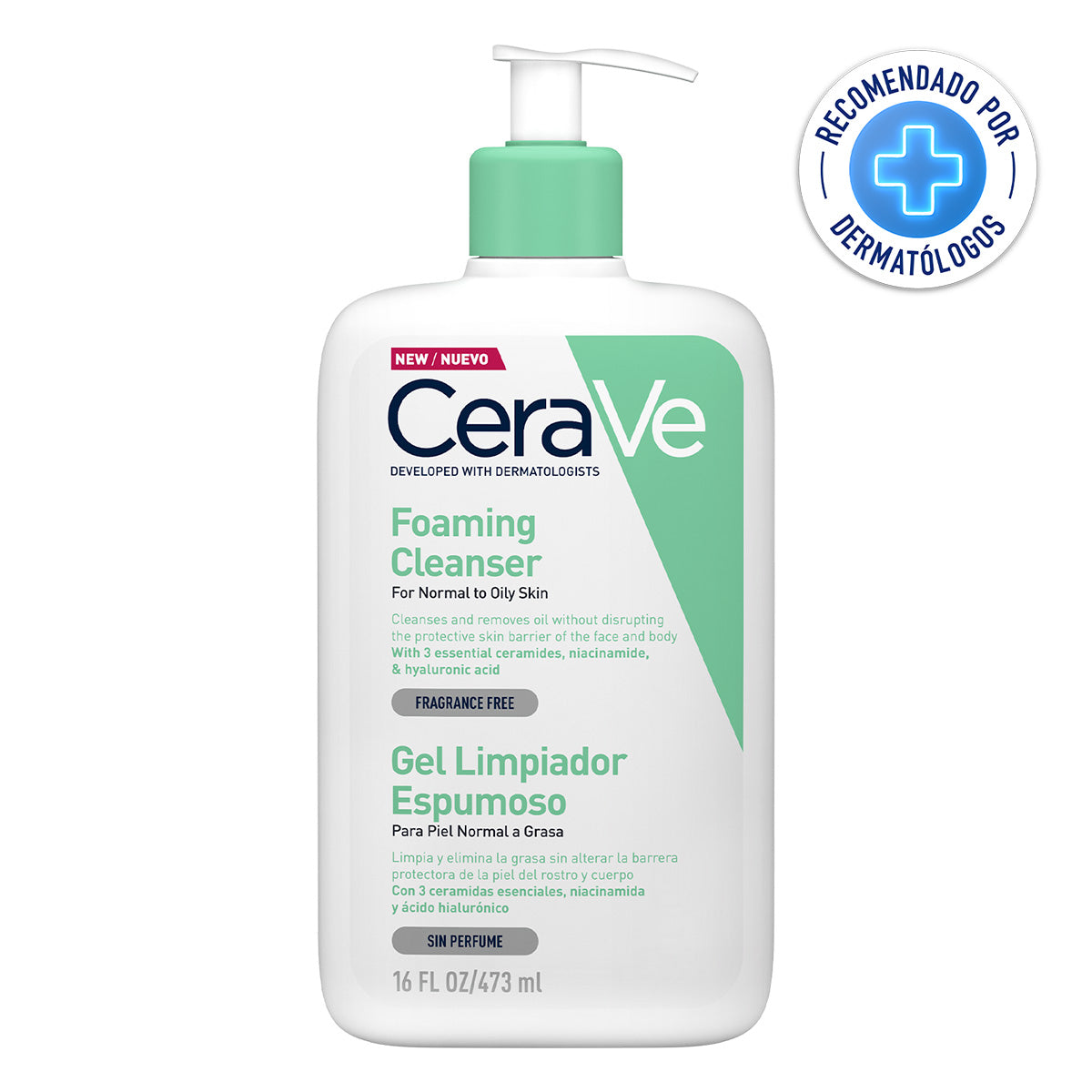 CERAVE GEL ESPUMOSO 473ML
