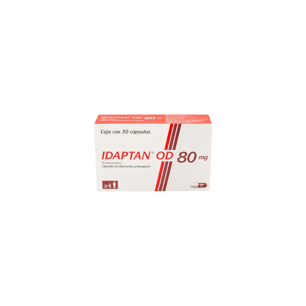 IDAPTAN OD TRIMETAZIDINA 80MG COM CAJ C/30