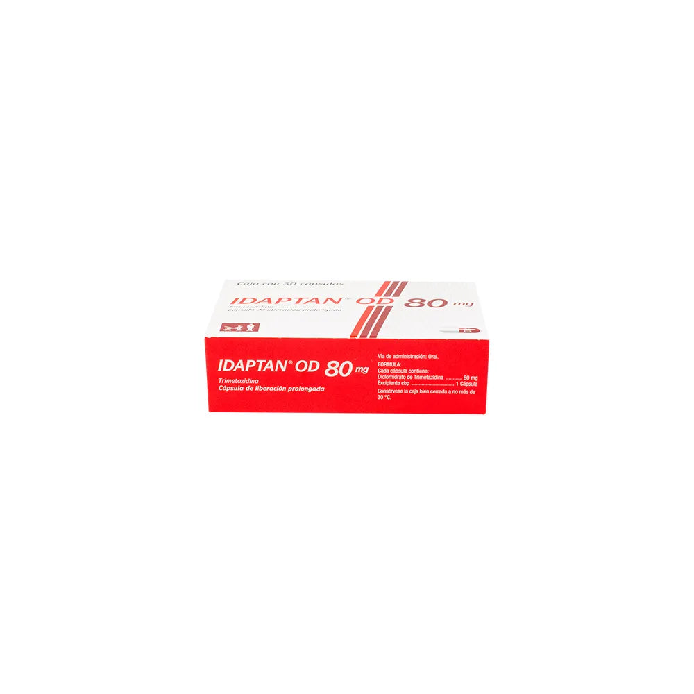 IDAPTAN OD TRIMETAZIDINA 80MG COM CAJ C/30