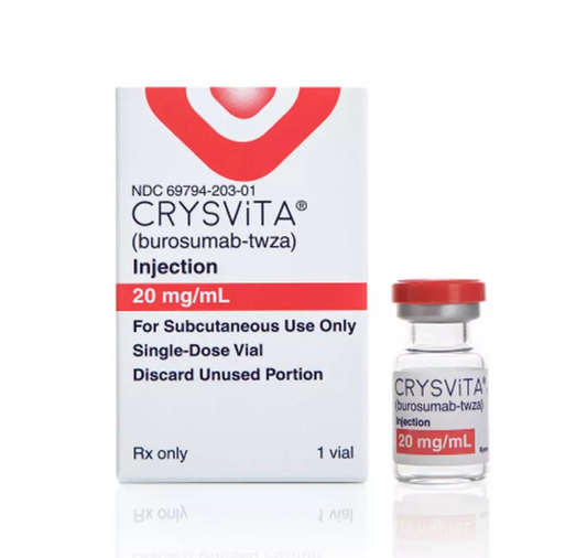 CRYSVITA BURUSOMAB 20 MG FAM CAJ/1