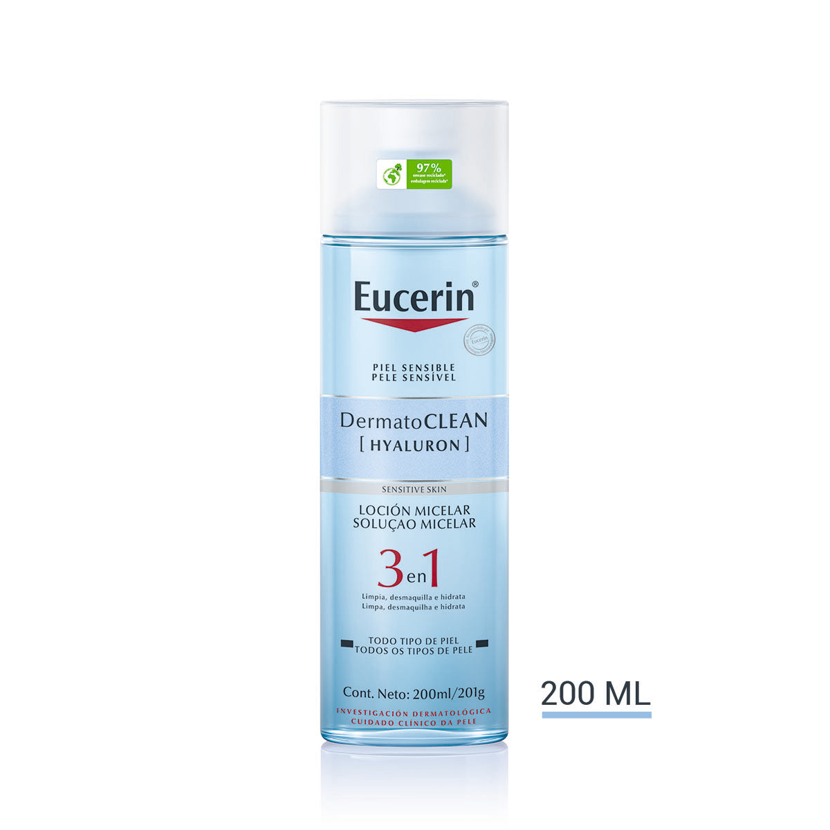 EUCERIN DERMATOCLEAN MICELLAR 200ML