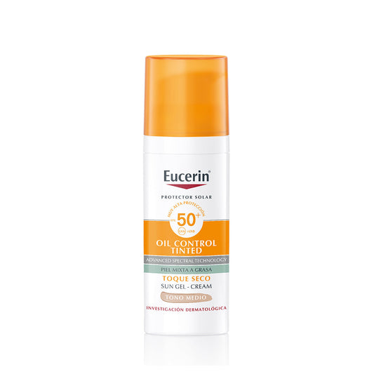 EUCERIN SPF50+ OIL CONTROL T/MEDIO 50ML