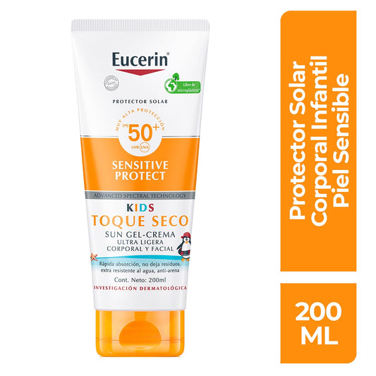 EUCERIN SUN KIDS GEL CREMA DRY TOUCH SPF50 200ML