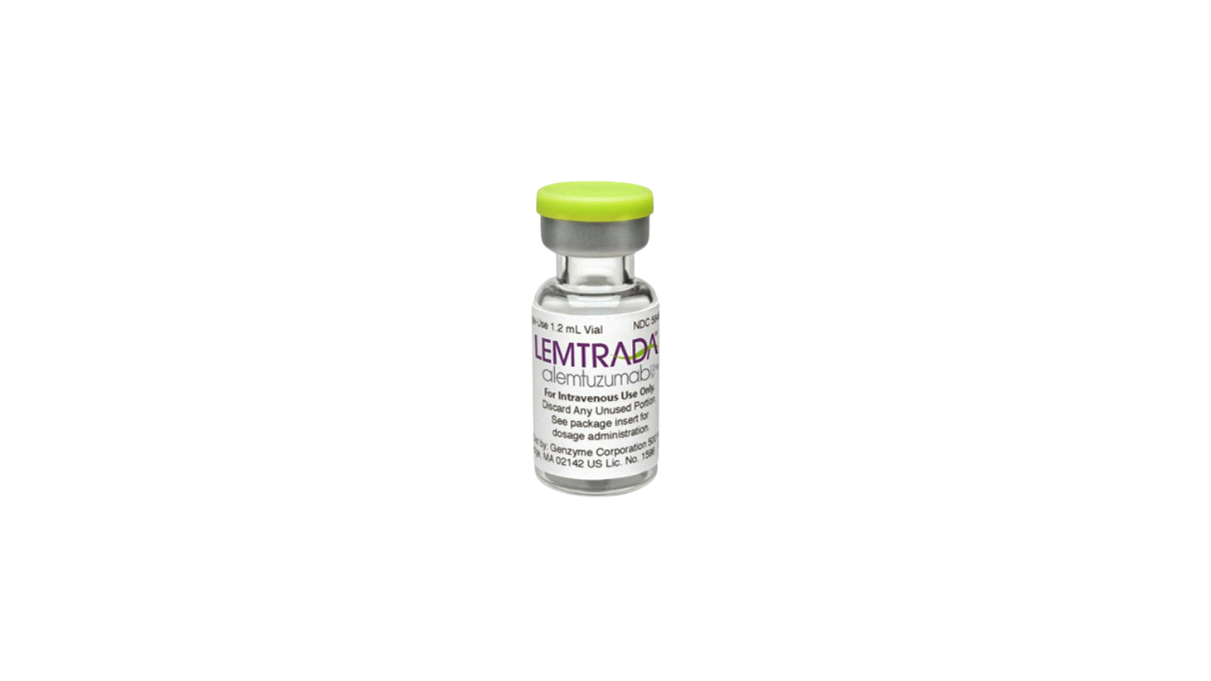 LEMTRADA ALEMTUZUMAB 12MG/1.2ML FAM CAJ C/1