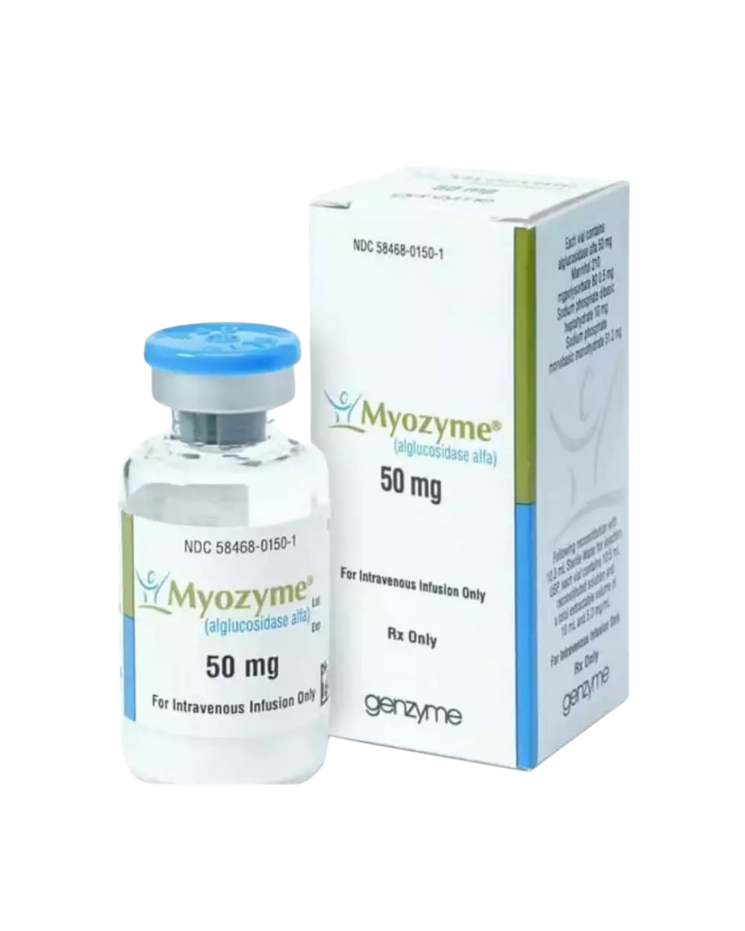 MYOZYME ALGLUCOSIDASA ALFA 50 MG CAJ/1 FAM