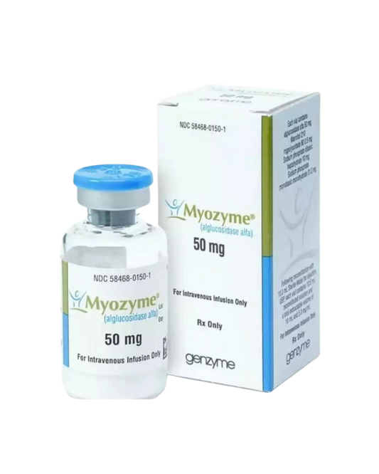 MYOZYME ALGLUCOSIDASA ALFA 50 MG CAJ/1 FAM