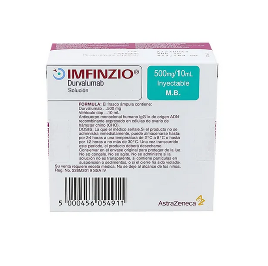 IMFINIZIO DURVALUMAB 500 MG FAM CAJ/1