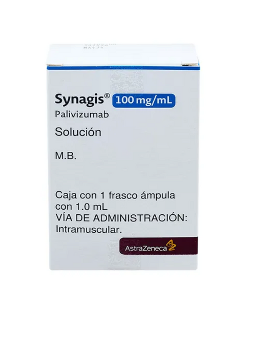 SYNAGIS PALIVIZUMAB 100 MG/1.0 ML FAM 1.0 ML CAJ C/1