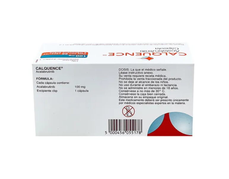 CALQUENCE ACALABRUTINIB 100 MG CAP CAJ C/56