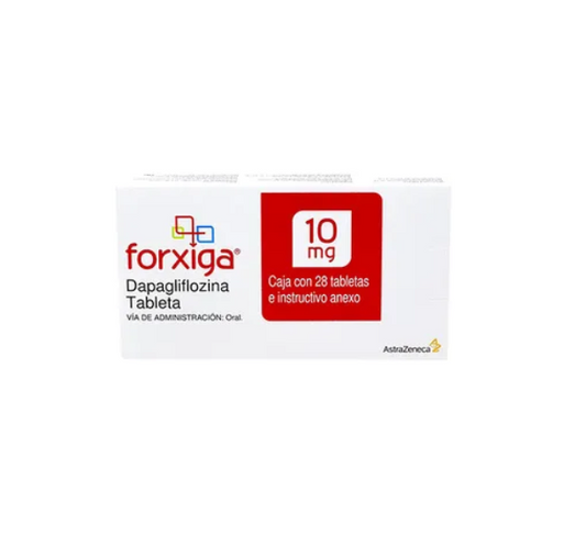 FORXIGA DAPAGLIFOZINA 10 MG TAB CAJ/28
