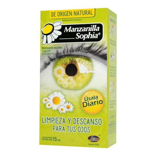 MANZANILLA SOPHIA MATRICARIA RECUTITA 0.25 MG/ML CAJ/ 1 FCO GTRO 15 ML