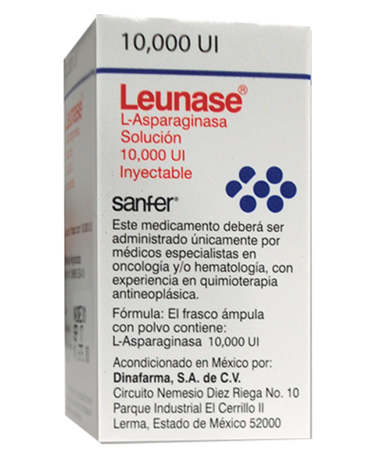 LEUNASE L-ASPARAGINASA 100000UI FAM CAJ/1