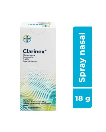 CLARINEX MOMETASONA 0.05% CAJ/18 GR 140 DISP