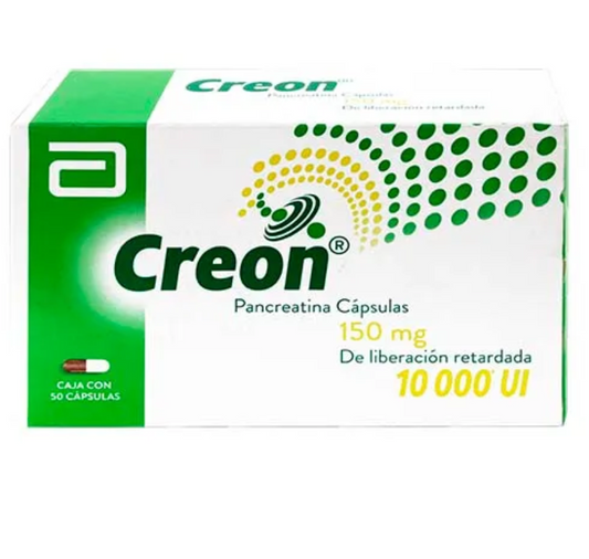 CREON PANCREATINA 150MG CAP CAJ C/50
