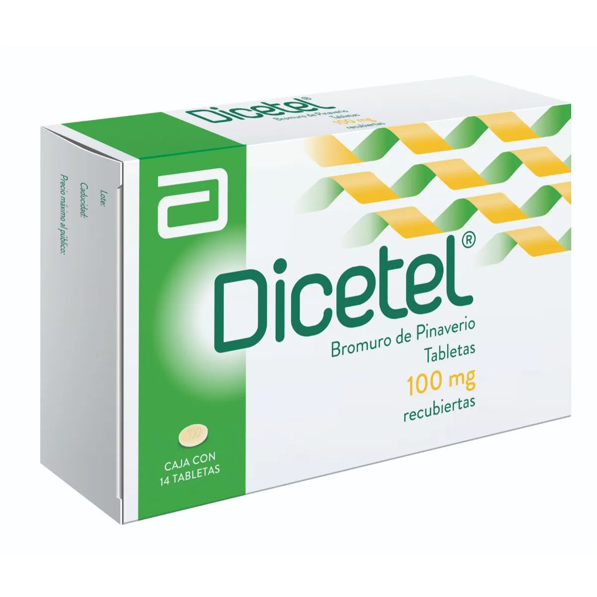 DICETEL BROMURO DE PINAVERIO  100 MG 14 TAB