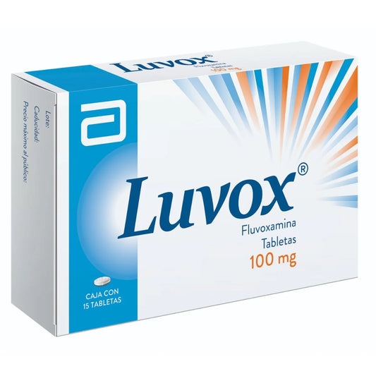 LUVOX FLUVOXAMINA 100 MG CAJ/ 15 TAB