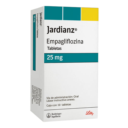 JARDIANZ EMPAGLIFOZINA 25 MG CAJ/10 TAB