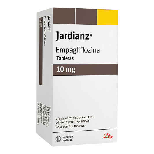 JARDIANZ EMPAGLIFOZINA 10 MG CAJ/10 TAB