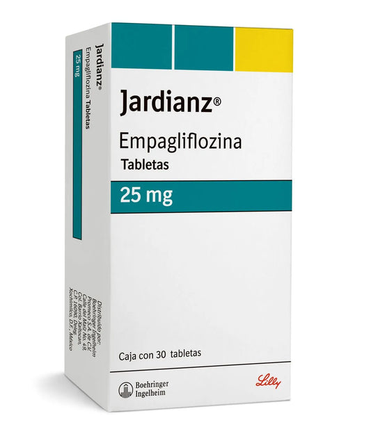 JARDIANZ EMPAGLIFOZINA 25MG TAB CAJ C/30