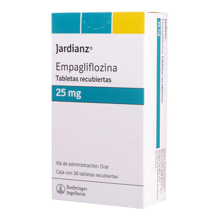 JARDIANZ EMPAGLIFOZINA 25MG TAB CAJ C/30
