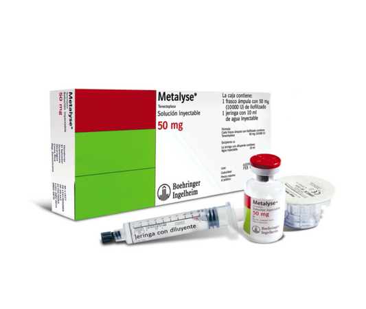 METALYSE TENECTEPLASA 50 MG JPRELL CAJ/1