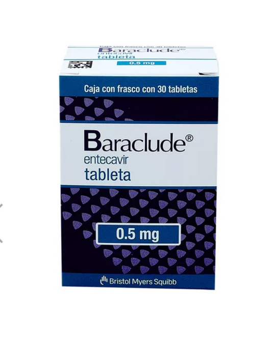 BARACLUDE ENTECAVIR 0.5MG TAB CAJ C/30
