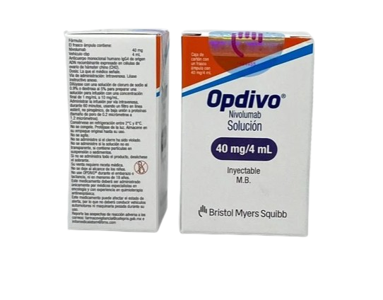 OPDIVO NIVOLUMAB 40MG/4ML FAM CAJ C/1