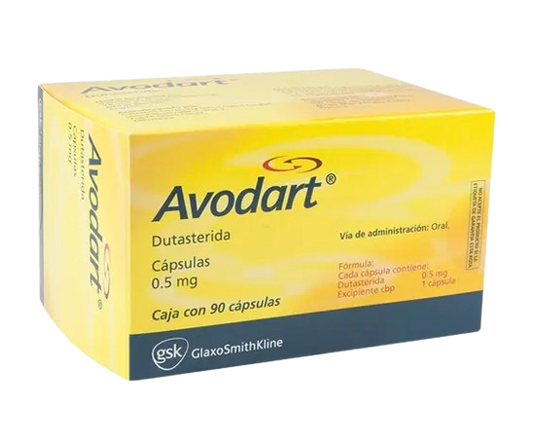 AVODART DUTASTERIDE 0.5MG CAP CAJ C/90
