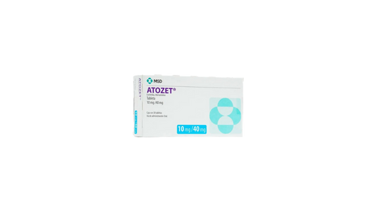 ATOZET EZETIMIBA/ ATORVASTATINA 10/40 MG TAB CAJ C/30