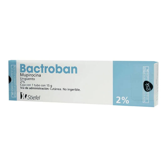 BACTROBAN MUPIROCINA  UNG. CAJA C/TUBO C/15 G.