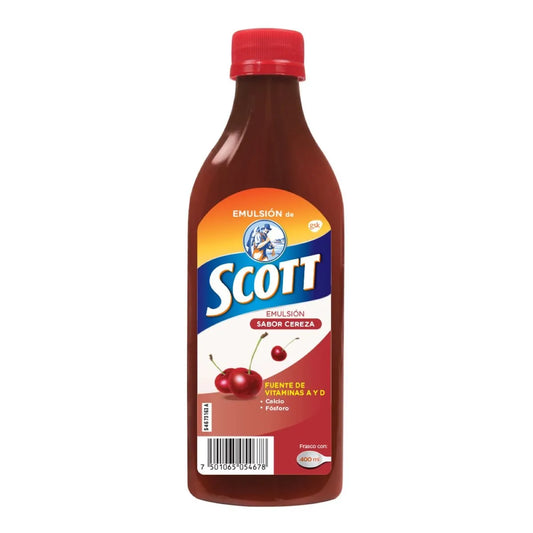 SCOTT EMULSION SCOTT EMULSION CEREZA 400 ML.400 ML. (Copia)