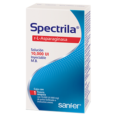 SPECTRILA  L-ASPARAGINASA 100000UI FAM CAJ/1