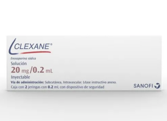 CLEXANE ENOXAPARIN 20MG JPREL BOX C/2