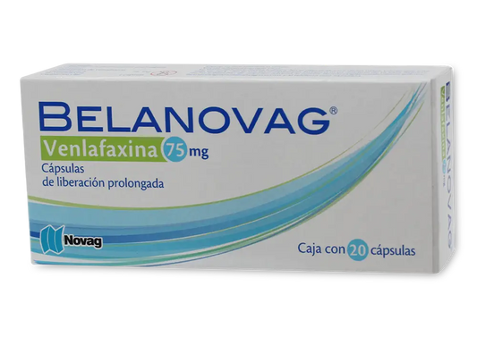 BELANOVAG VENLAFAXINA 75 MG CAJ/10 CAPS (Copia)