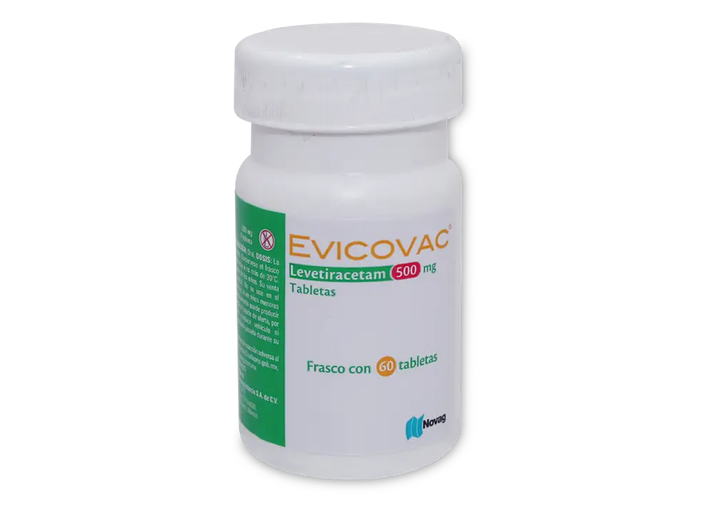 EVICOVAC LEVETIRACETAM 500MG CAJ/30