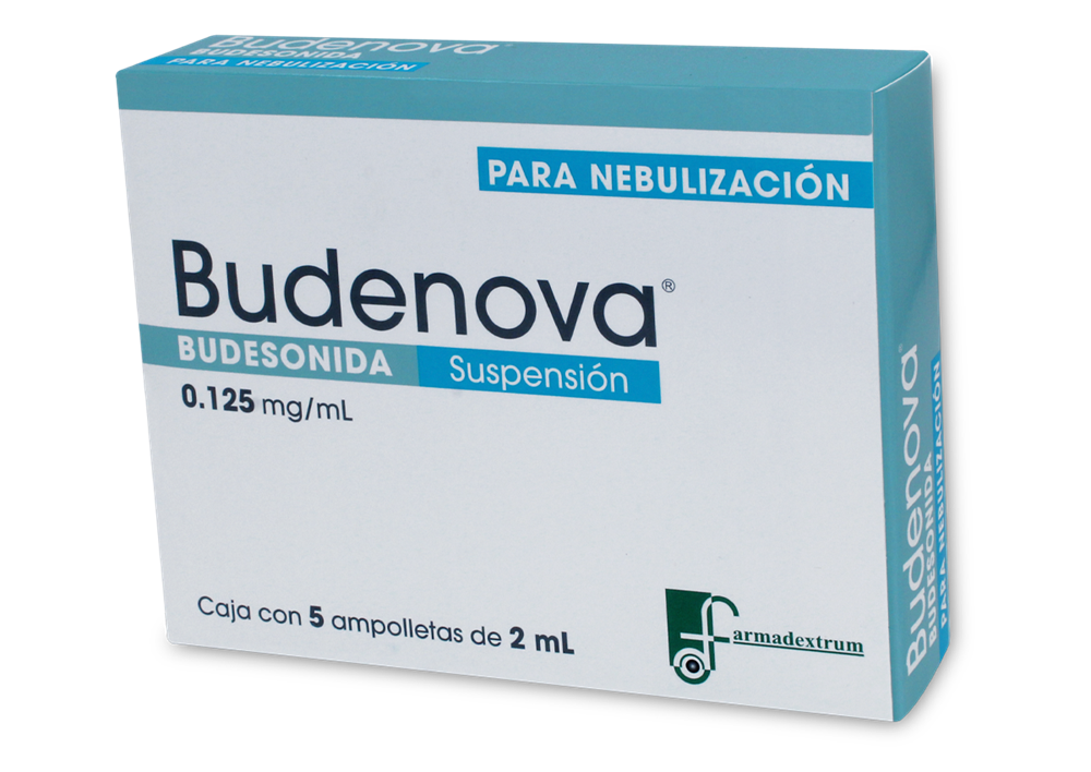 BUDENOVA BUDESONIDA 0.125 MG/ML 2 ML CAJ/5 AMP