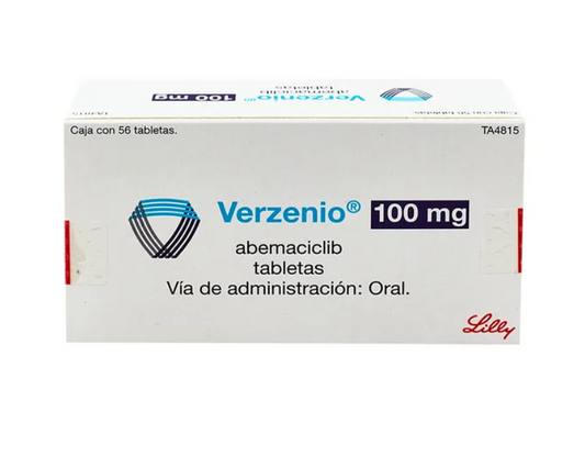 VERZENIO ABEMACICLIB 100 MG TAB CAJ C/56