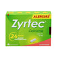 ZYRTEC CETIRIZINA 10 MG CAJ/20 TAB