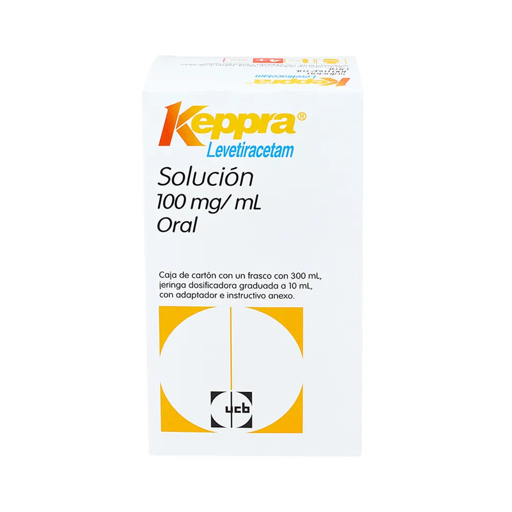 KEPPRA LEVETIRACETAM 100 MG/ML 1 BOTTLE 300 ML