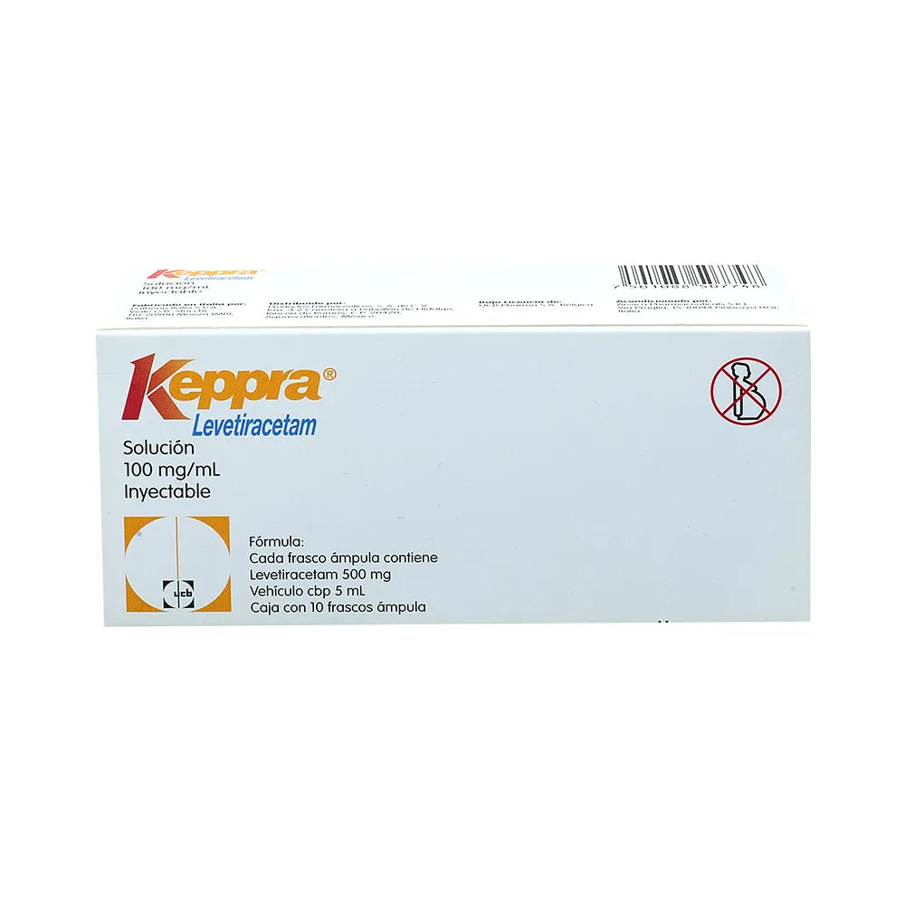 KEPPRA LEVETIRACETAM 100 MG/5 ML FAM CAJ/10