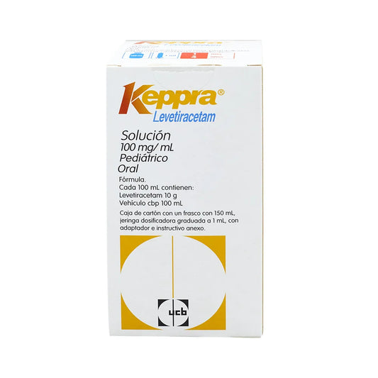 KEPPRA LEVETIRACETAM 100 MG/ML 1 BOTTLE 150 ML