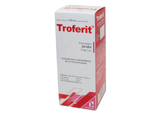 TROFERIT  DROPROPIZINA 3MG/ML FCO 120 ML